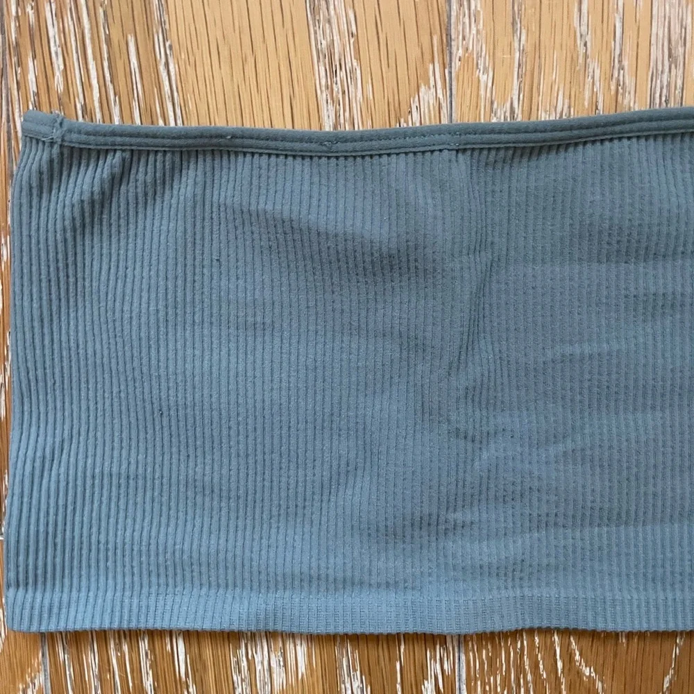 ZARA Ribbed Tube Top - Picture 2 of 3